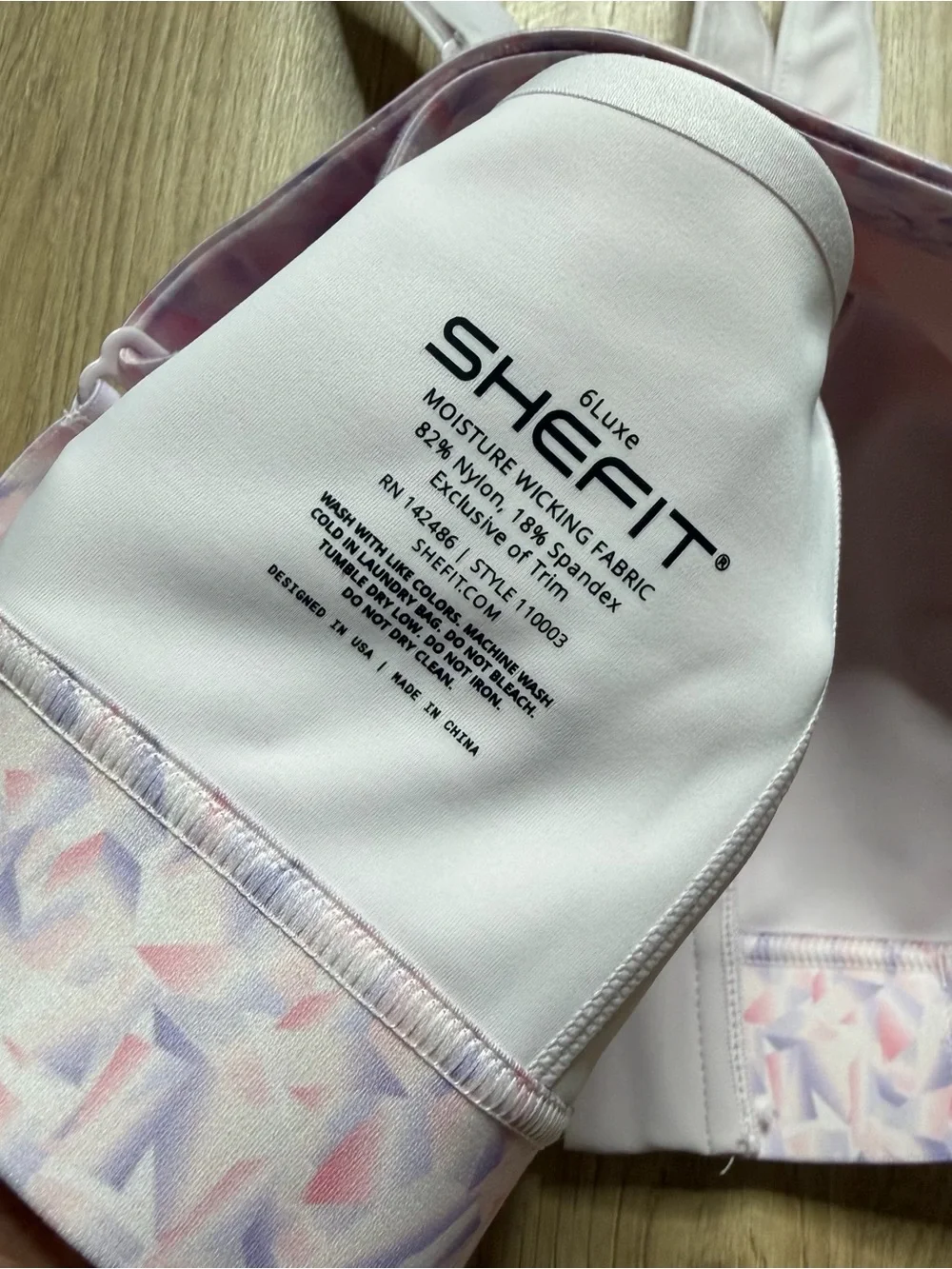 SHEFIT Power House Flex Sports Bra Size 6Luxe